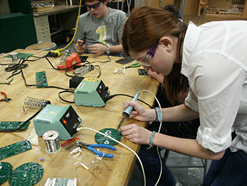 Atholton High School Mixed Robotics Club - Soldering Circuit Boards Atholton High School Mixed Robotics Club - Soldering Circuit Boards