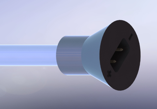 Custom Overmolded 2 Pin Connector