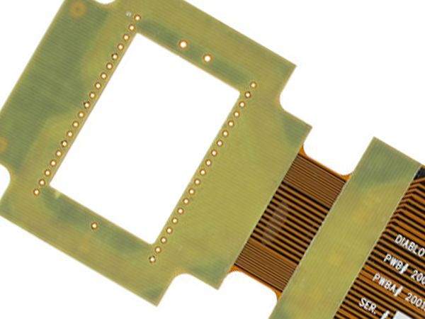 Flex PCB with Component Stiffeners Flex PCB with Component Stiffeners