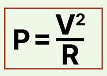 Formula for Electrical Power