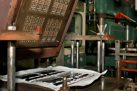 Stage 2 – Keypad After Molding Cycle