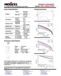 INR-18650-P30B Product Data Sheet