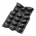 Laser Etched Rubber Keypads