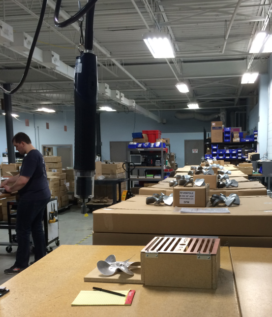 Lean Manufacturing - Example of Fan Assembly Area Lean Manufacturing - Example of Fan Assembly Area