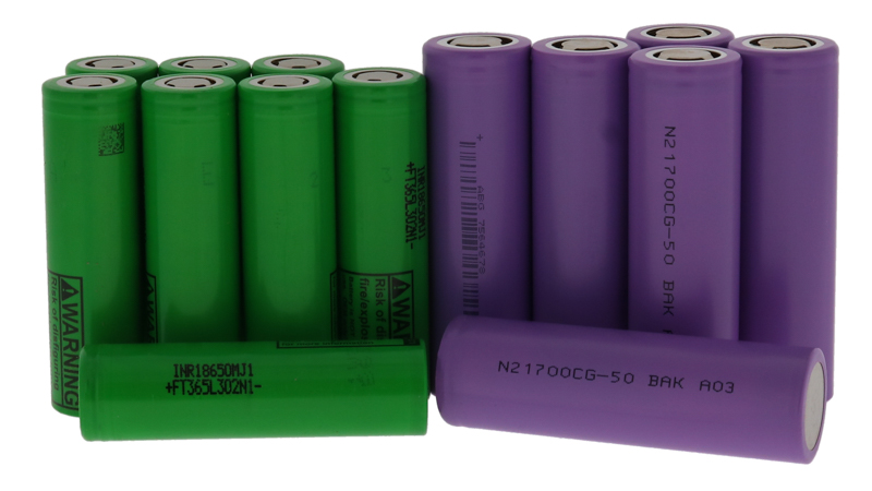 Lithium Battery Cell Models 21700 And 18650 Lithium Battery Cell Models 21700 And 18650