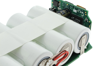 Custom Battery Pack for a Medical Device - Inside View Custom Battery Pack for a Medical Device - Inside View