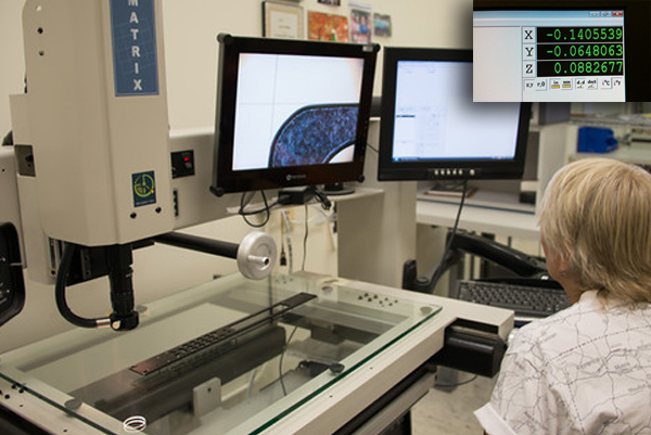 Micro Vu Matrix Digital Optical Comparator Micro Vu Matrix Digital Optical Comparator