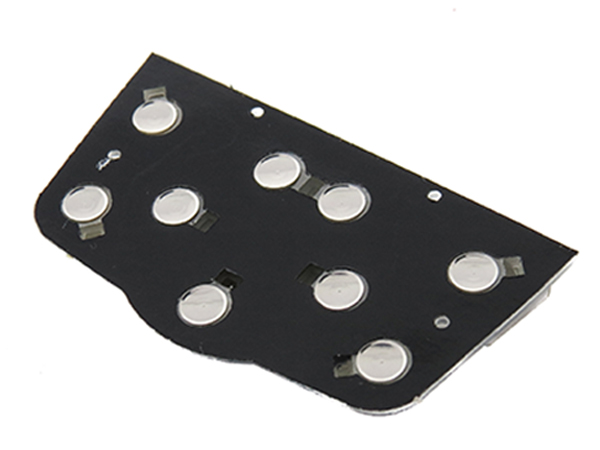 Non-Conductive Rubber Keypad - Back View