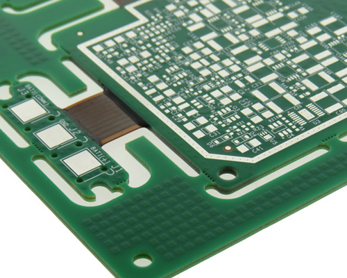 Flex PCBs in an Array Showing Mouse Bite Breakaways