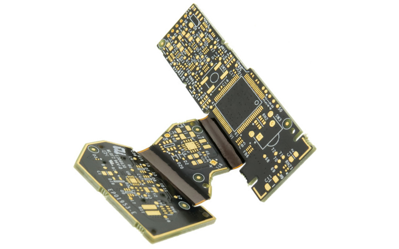 Small Form Factor Fully Integrated Rigid Flex Circuit