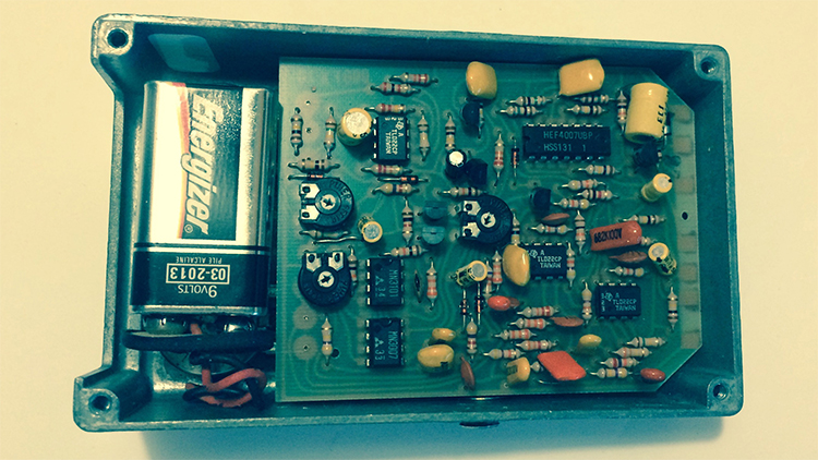 A through-hole PCB in a hobbyist application