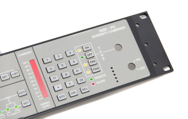 User Interfaces with Molded Plastic Pushbuttons - Front View