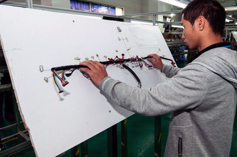 Wire Harness Peg Board